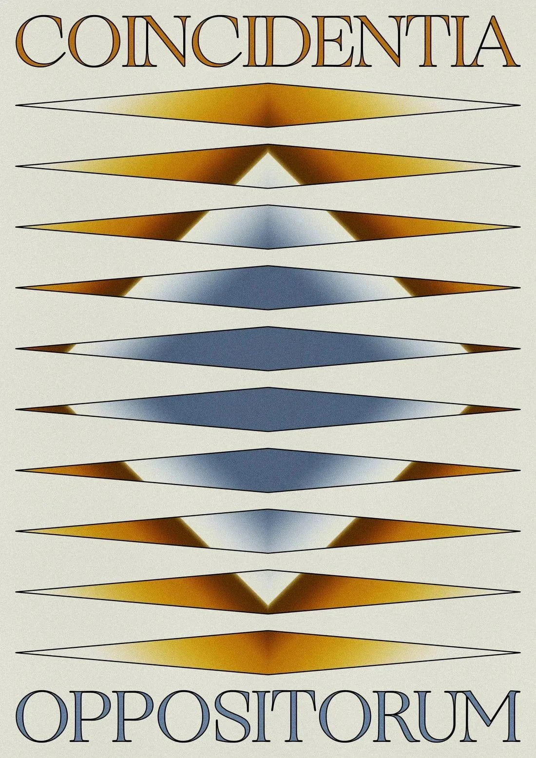 Unity of Opposites (Fig.1) contemporary wall art print by Utsav Verma - sold by DROOL