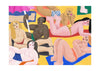 La plage contemporary wall art print by Cépé - sold by DROOL