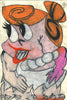 Wilma flintstone contemporary wall art print by Austin Ansbro - sold by DROOL