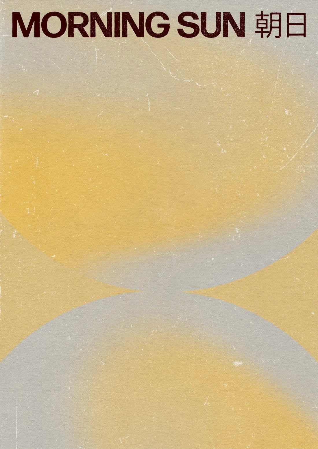 Morning Sun contemporary wall art print by Henry M. - sold by DROOL