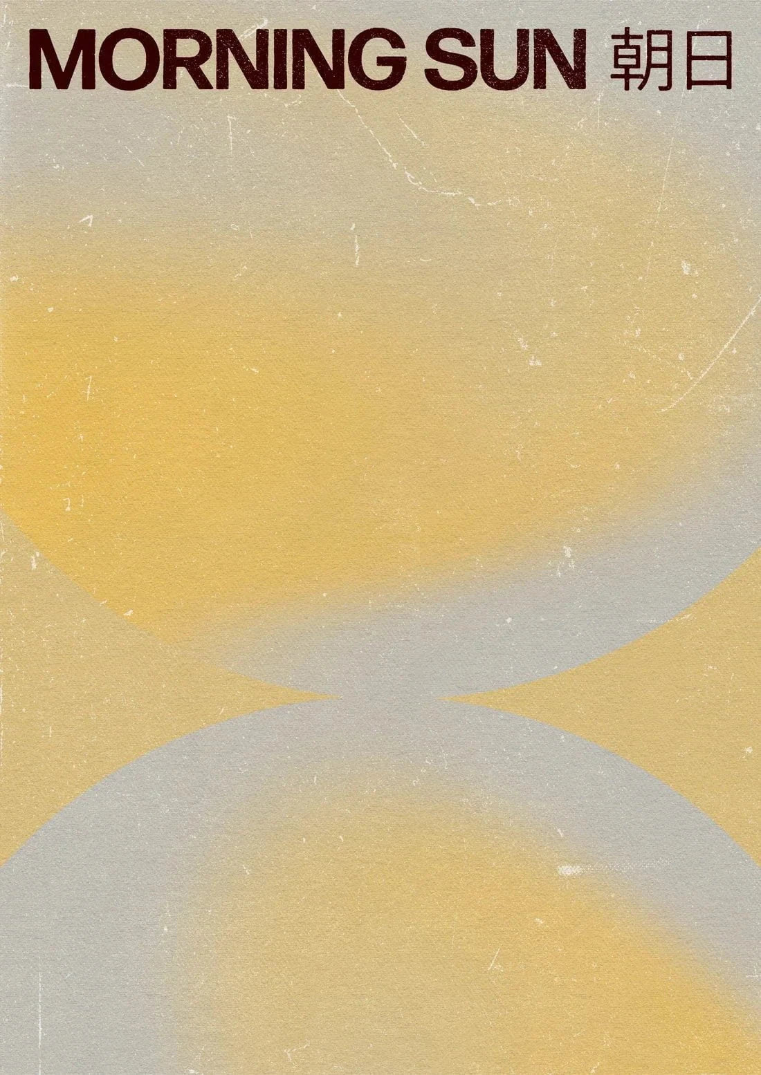 Morning Sun contemporary wall art print by Henry M. - sold by DROOL