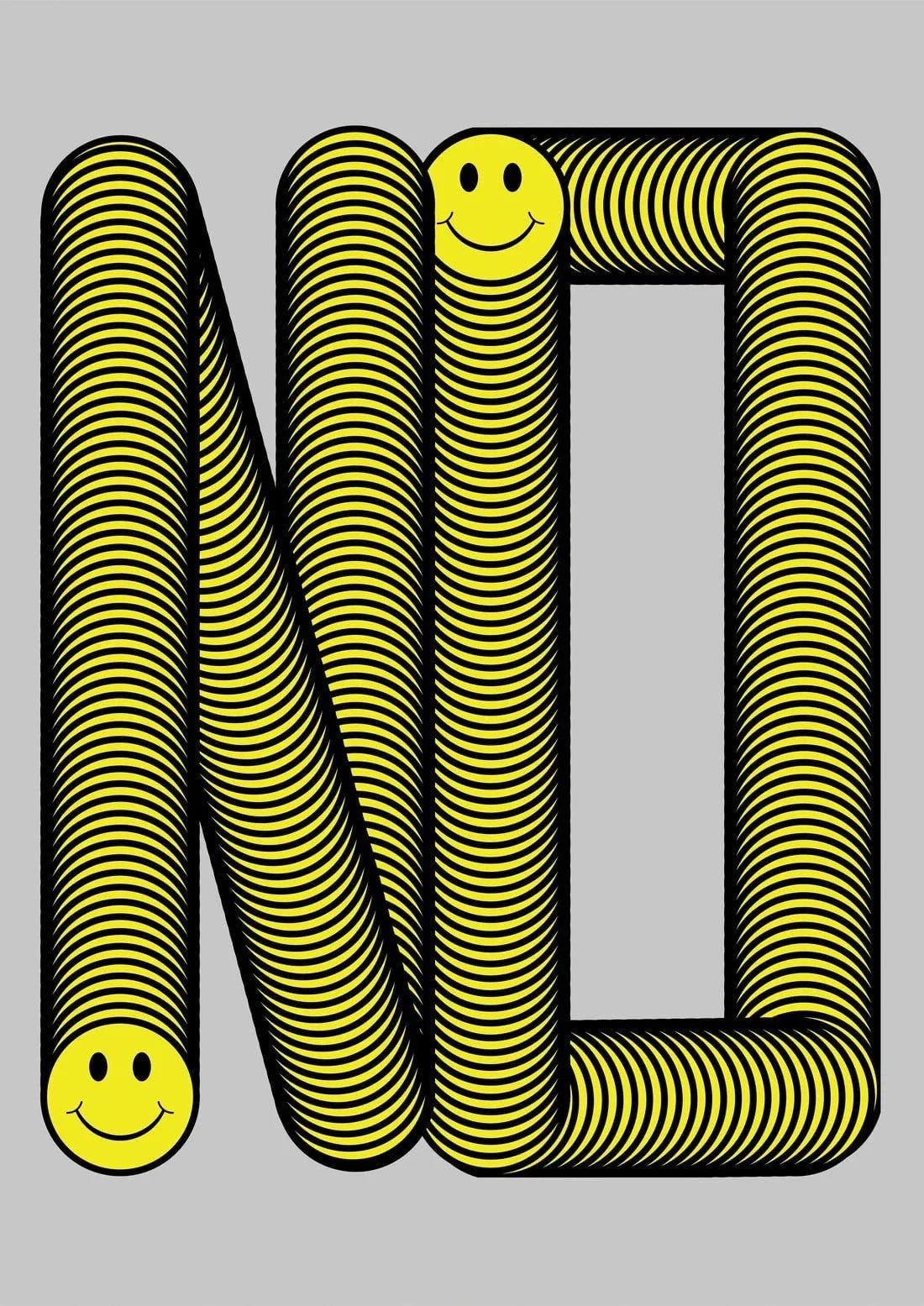 YES contemporary wall art print by Ignorance1 - sold by DROOL