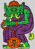 Goblin contemporary wall art print by Guy Field - sold by DROOL