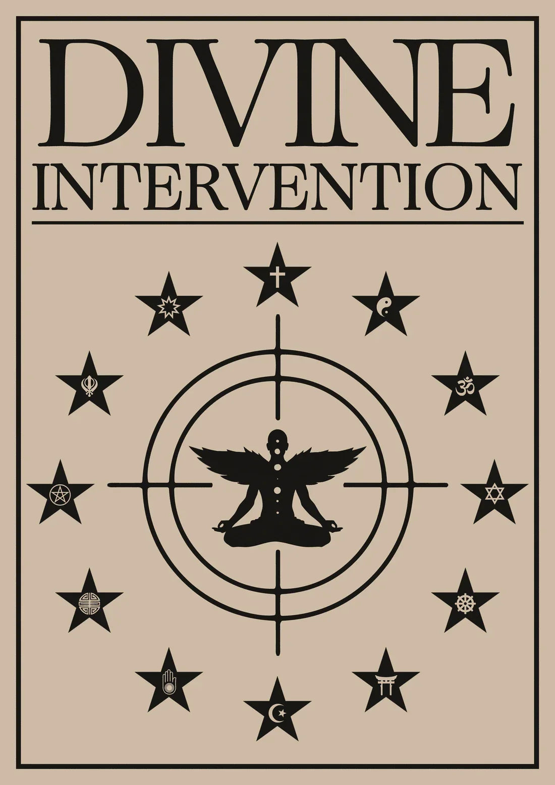 Divine Intervention contemporary wall art print by Utsav Verma - sold by DROOL