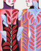 Sisters contemporary wall art print by Carla Petelski - sold by DROOL