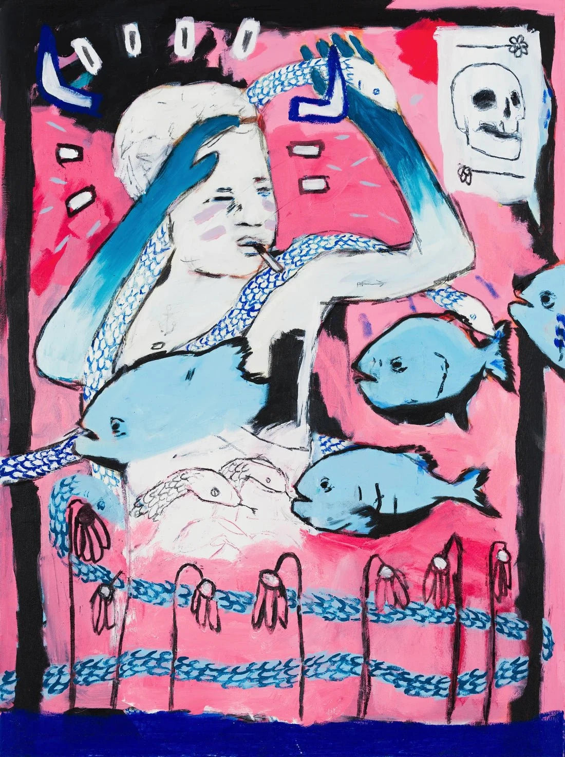 Thunderwater contemporary wall art print by Billy Bagilhole - sold by DROOL