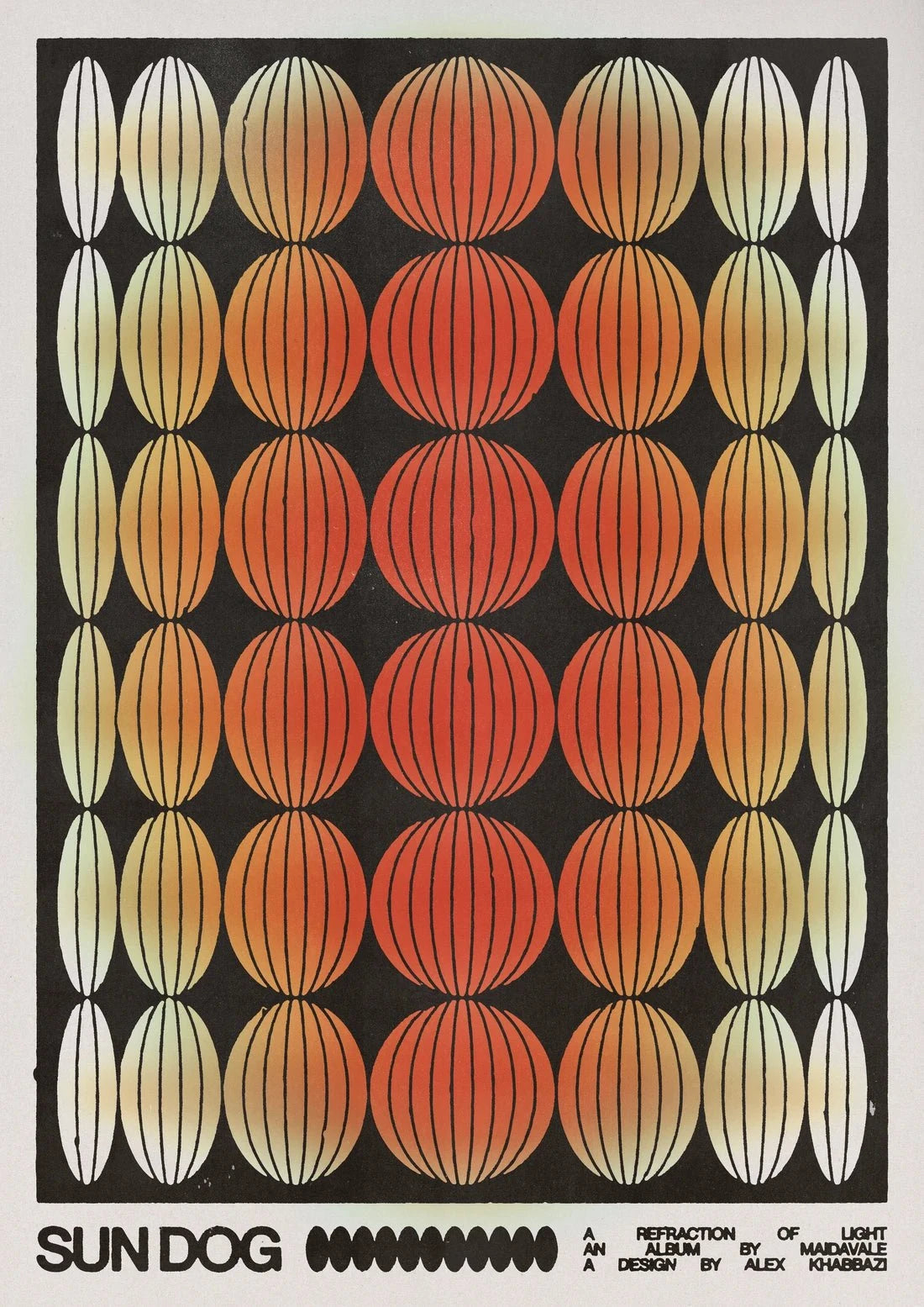 Sundog contemporary wall art print by Alexander Khabbazi - sold by DROOL