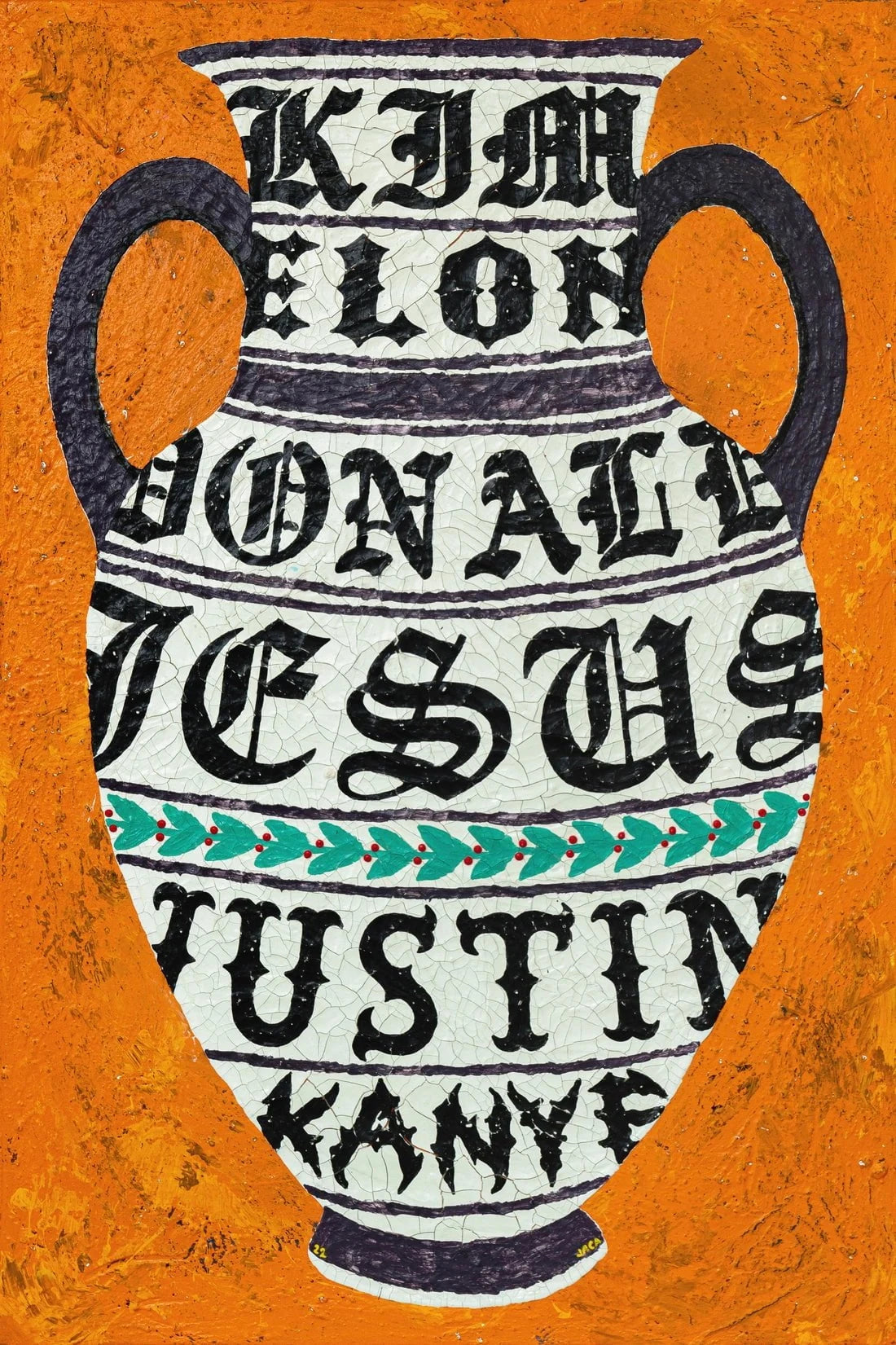 Pot 37 contemporary wall art print by Julien Jaca - sold by DROOL