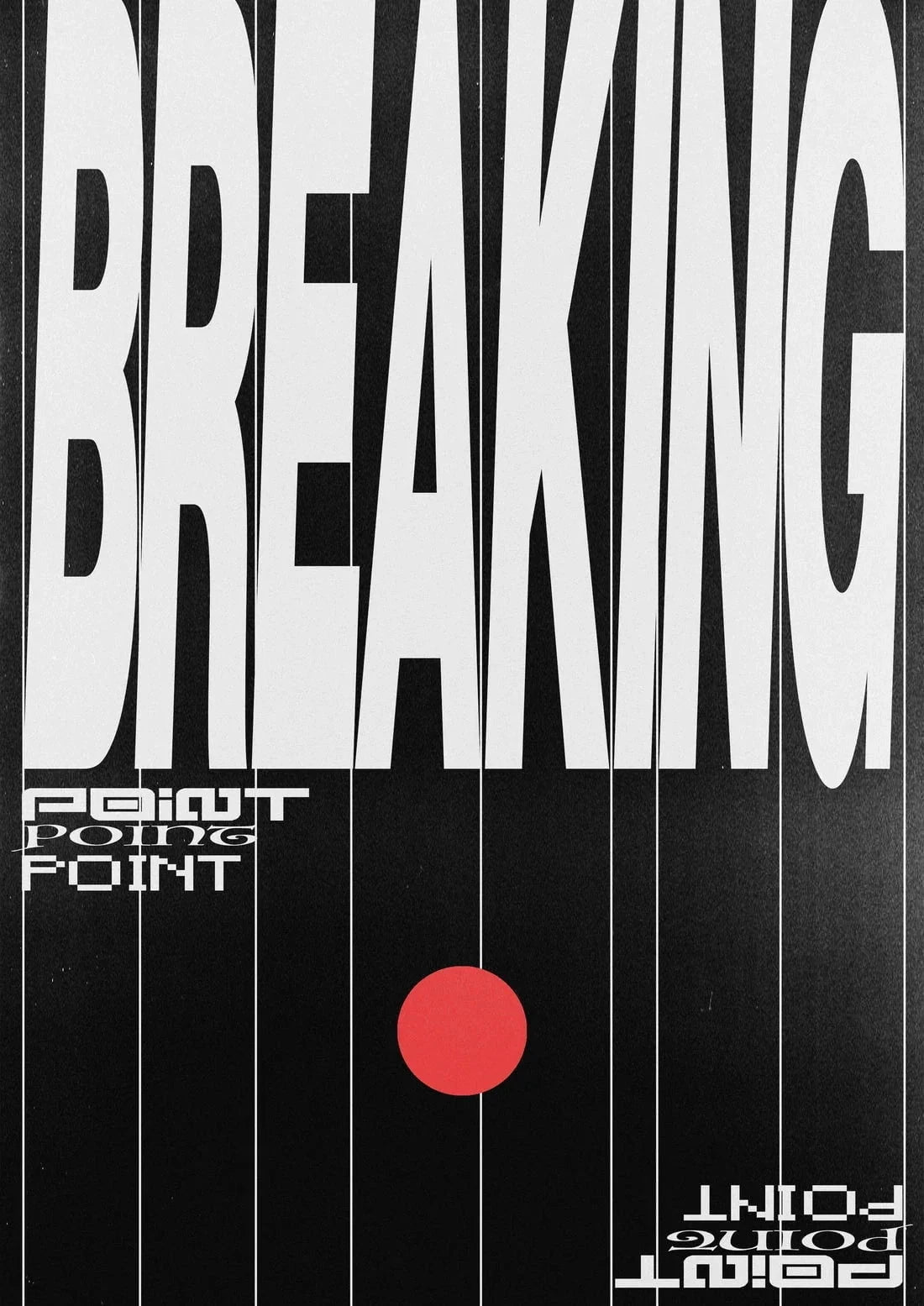 Breaking Point contemporary wall art print by Sheyi Adebayo - sold by DROOL