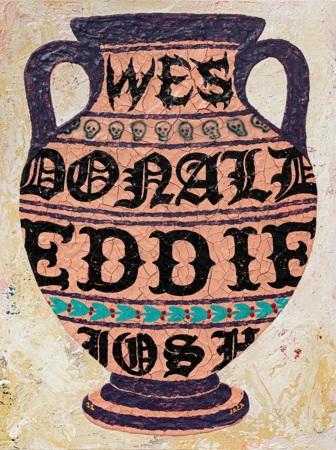 Pot 42 contemporary wall art print by Julien Jaca - sold by DROOL