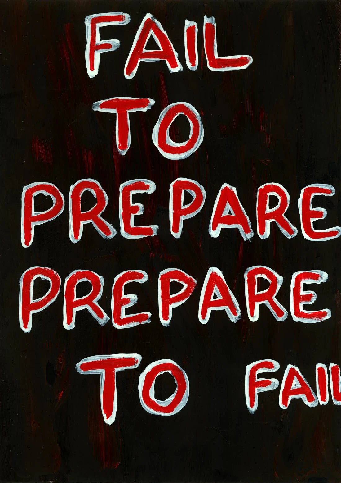 Prepare To Fai contemporary wall art print by Times New Roadman - sold by DROOL