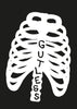 Gutless contemporary wall art print by Max Blackmore - sold by DROOL