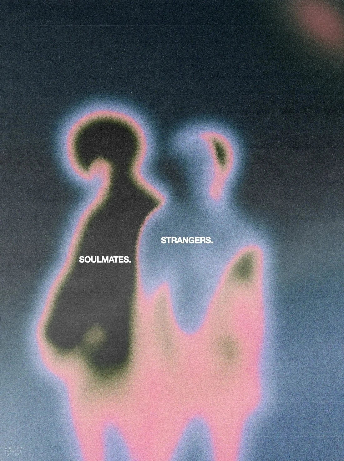 Soulmates & Strangers contemporary wall art print by Antoine Paikert - sold by DROOL