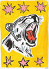 Cougar contemporary wall art print by Caitlin Flood-Molyneux - sold by DROOL