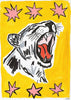 Cougar contemporary wall art print by Caitlin Flood-Molyneux - sold by DROOL