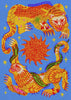 Celestial Cats contemporary wall art print by Kwonny - sold by DROOL