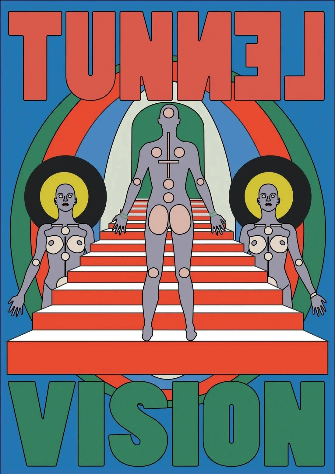 Tunnel Vision contemporary wall art print by Reza Hasni - sold by DROOL