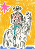 Honourable contemporary wall art print by Caitlin Flood-Molyneux - sold by DROOL