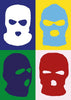 Balaclava contemporary wall art print by Max Blackmore - sold by DROOL