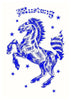 Mustang contemporary wall art print by Juan Sebastián Rosillo - sold by DROOL