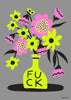 FUCK contemporary wall art print by Aley Wild - sold by DROOL