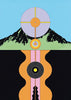 Atami contemporary wall art print by Shinzo Noda - sold by DROOL