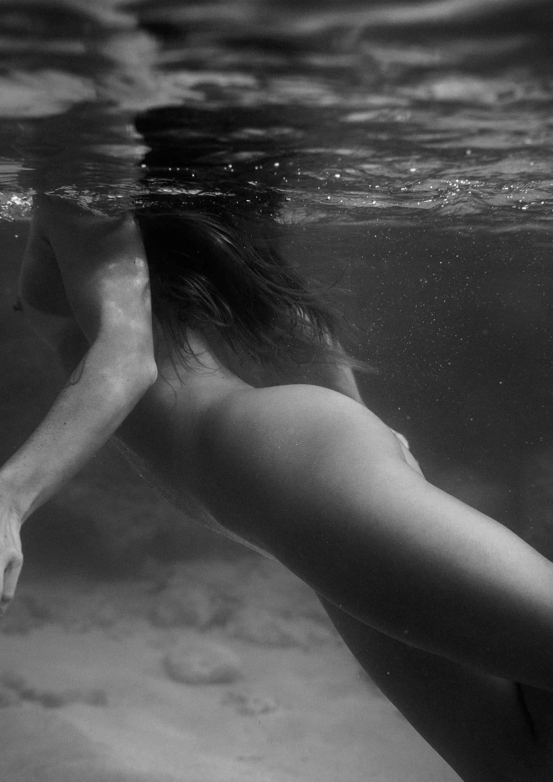 Submerged Soul contemporary wall art print by Gregory Tauziac - sold by DROOL