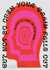 Open mind contemporary wall art print by John Schulisch - sold by DROOL
