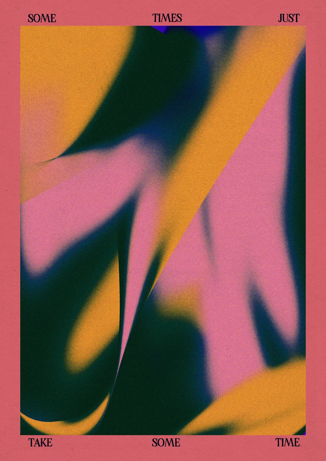 11.7x16.5" (A3) Time - UNFRAMED contemporary wall art print by Coveposter - sold by DROOL