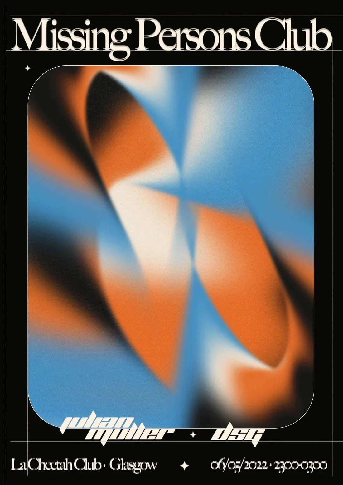 MISSING PERSONS CLUB - JULIAN MULLER contemporary wall art print by Marinello Studio - sold by DROOL