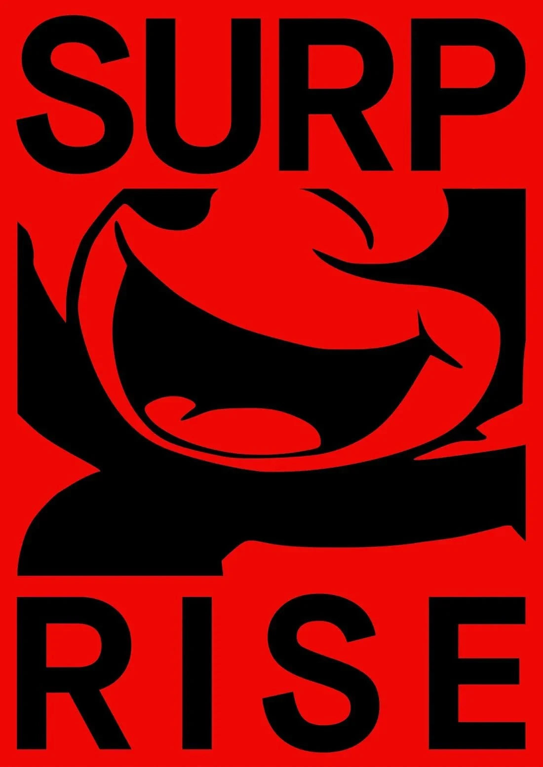 Surprise contemporary wall art print by Jérôme Bizien - sold by DROOL