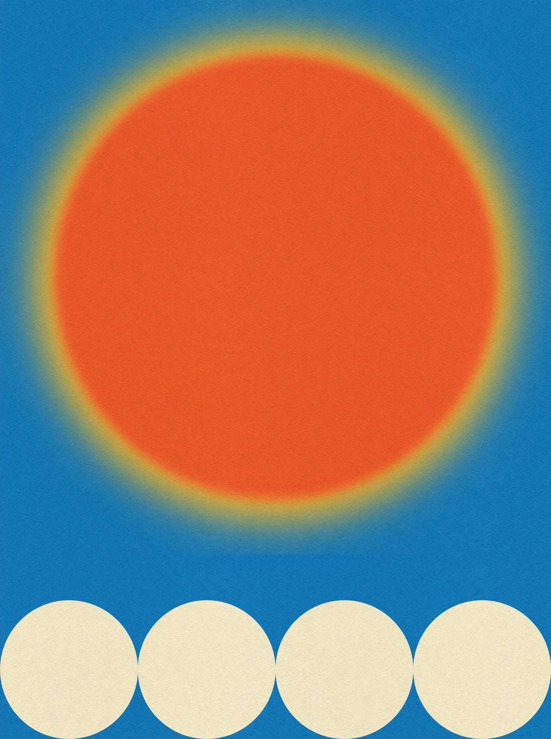 Summer Solstice contemporary wall art print by Dohee Kwon - sold by DROOL