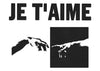 Je t’aime contemporary wall art print by Utsav Verma - sold by DROOL