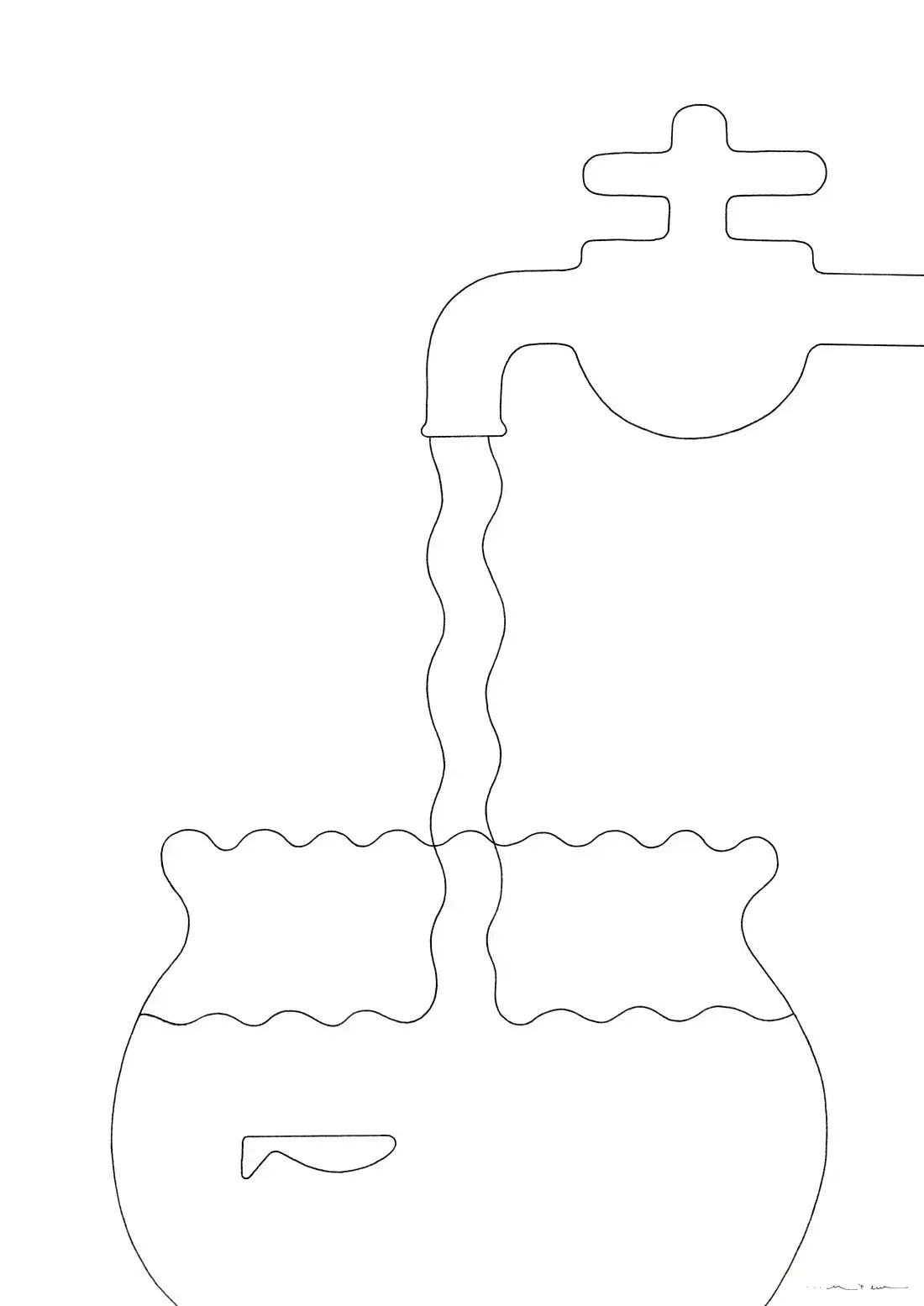 pet contemporary wall art print by CHIAKI KOBAYASHI - sold by DROOL