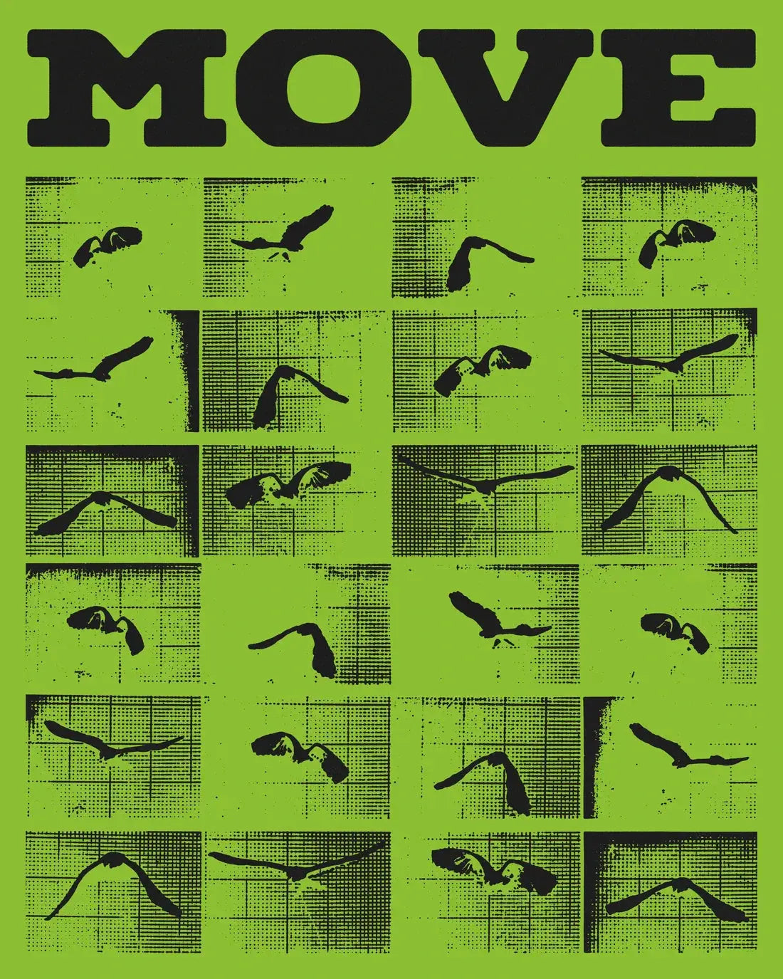 Move contemporary wall art print by Utsav Verma - sold by DROOL