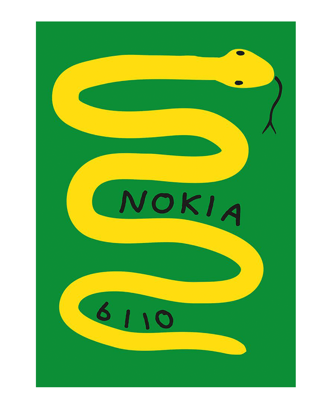 8.3x11.7" (A4) / Unframed Nokia contemporary wall art print by Max Blackmore - sold by DROOL