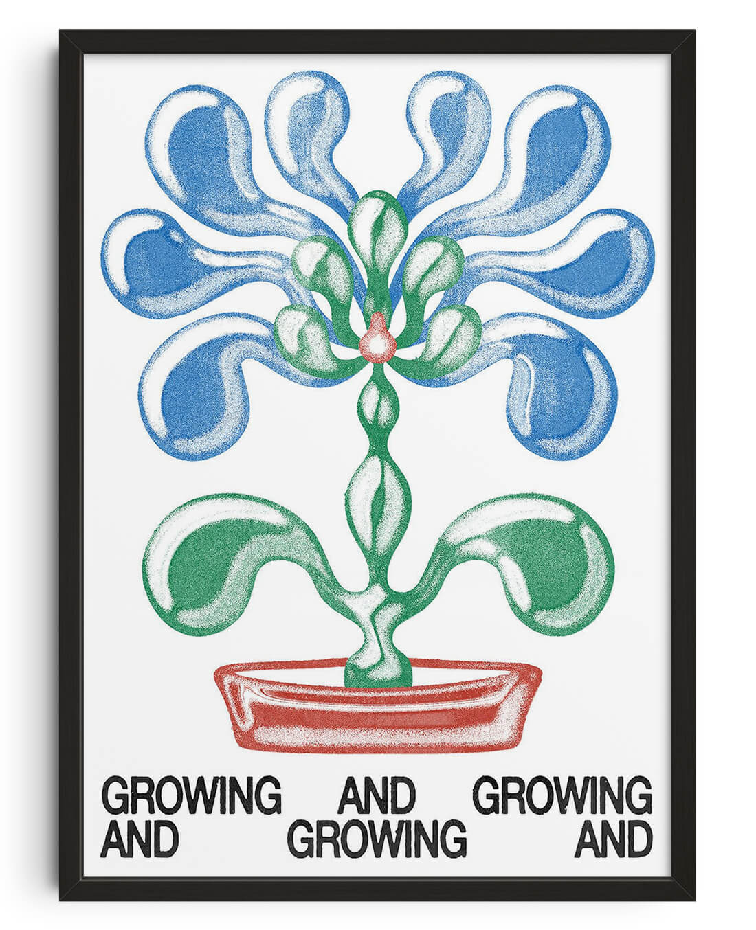 Growing by Alexander Khabbazi contemporary wall art print from DROOL