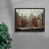 A View Into Chinatown contemporary wall art print by Francesco Aglieri Rinella - sold by DROOL