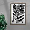 The Flower and the drops contemporary wall art print by Célestin Krier - sold by DROOL