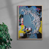 Synthetic Evolution contemporary wall art print by Kitasavi - sold by DROOL