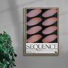 Sequence contemporary wall art print by Alexander Khabbazi - sold by DROOL