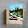 Classic Lamborghini Countach contemporary wall art print by Chazzydawg - sold by DROOL