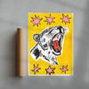 Cougar contemporary wall art print by Caitlin Flood-Molyneux - sold by DROOL