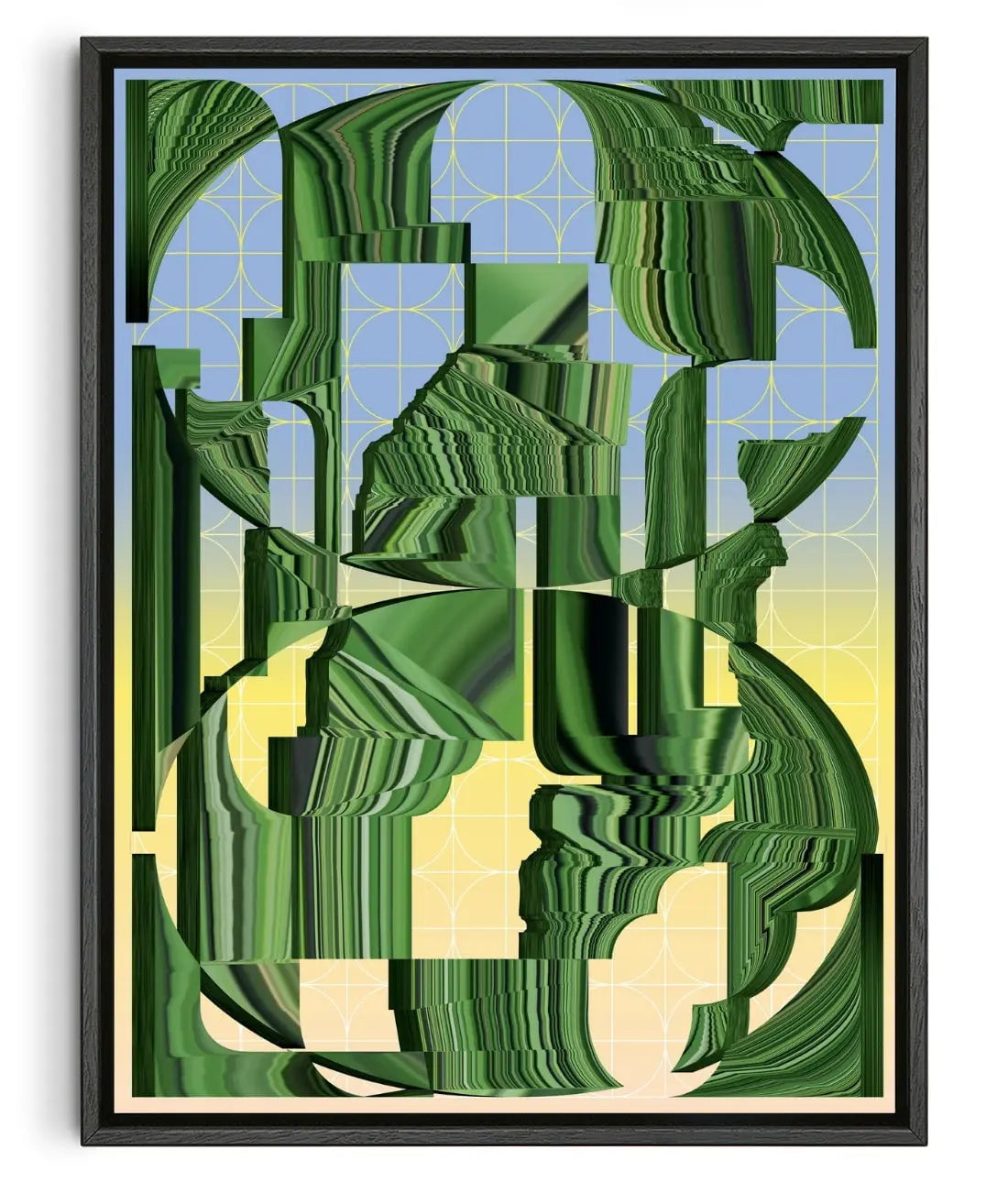 Worldbuilding contemporary wall art print by Klara Troost - sold by DROOL
