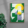 Reproduire Symbol (Version 1) contemporary wall art print by Duane Dalton - sold by DROOL