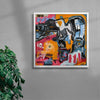Ambush contemporary wall art print by Caitlin Flood-Molyneux - sold by DROOL