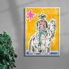 Honourable contemporary wall art print by Caitlin Flood-Molyneux - sold by DROOL