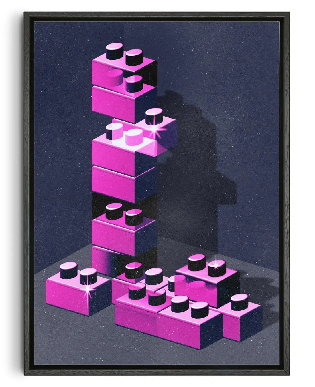 Tessellate contemporary wall art print by Jasmin Chavez - sold by DROOL