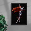 SOUTH OF HEAVEN contemporary wall art print by dolorsilentium - sold by DROOL
