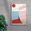 New Formalism I contemporary wall art print by Linus Lohoff - sold by DROOL